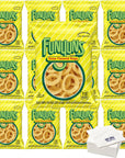 Funyuns Onion Flavored Rings 075oz Bags Pack of 10 with Bay Area Marketplace Napkins