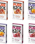 Pure Kick Energy Singles To Go Drink Mix - 2 Boxes Blood Orange