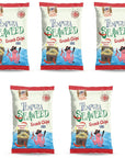 Swashbuckle Snacks Crispy Tempura Seaweed Snack Chips Sweet Chili Flavor 0.95oz (27g) - 5 pack, Made in Japan, Otsumami