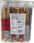 Nonnis Biscotti Value Pack with Larger Cookies Cioccolati Red Cioccolati Hazelnut 3325 oz