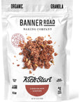 BANNER ROAD BAKING COMPANY Gluten Free Organic Granola Cereal  10 oz KickStart ChocolateCoffee 10 oz