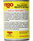 Vigo Salad Cut Palm Hearts 14 Ounce Pack of 12