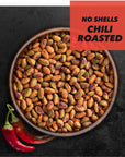 Wonderful Pistachios No Shells, Chili Roasted, 5.5 Ounce Bag, Protein Snack, On-the Go Snack