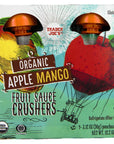 Trader Joes Organic Apple Mango Fruit Sauce Crushers