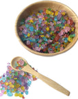 SweetGlob Old Fashioned Medium Rock Sugar Candy Gems Lump Sugar Rock Crystals Assorted Flavors 1 Pound