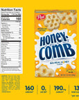 Post Honeycomb Cereal Honey Flavored Sweetened Corn and Oat Cereal 19 OZ Box