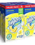 Wylers Light Singles To Go Powder Packets Water Drink Mix Lemonade 16 Count 6 Boxes 96 Single Servings