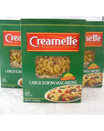 Creamette Large Elbow Macaroni Noodles 1 Three 3 Boxes