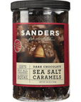 Sanders Dark Chocolate Sea Salt Caramels - 36 ounces (2.25 pounds)