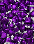 Hersheys Kisses Special Dark Chocolate  1 LB Approx 100 pcs  Bulk Individually Wrapped Purple Foil Candy