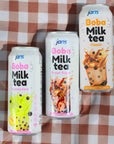 Jans Boba Milk Tea Original Flavor Thick Sweet and Creamy Milk tea beverages with tapioca bubble boba milky boba taiwanese tea 169 fl oz per can Pack of 6