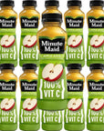 Minute Maid Fruit Juice 12 fl oz pack of 10 Apple Juice 12 floz10 count