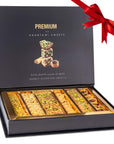 Anabtawi Middle Eastern Sweets  50Piece Assorted Baklava Pistachio and Almond Pastry  Traditional Arabic Baklava Gift Box  No Preservatives No Additives  Gourmet Baklava Pastry Boxes  400g