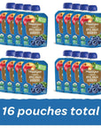 Happy Kid Squeeze Organic Superfoods Twist Organic Apple/Kale/Blueberry, 3.17 Ounce Pouches (Pack of 16)