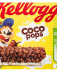 Kellogg's Coco Pops Milk Cereal Bar 20g, Pack of 6