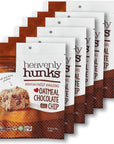 Heavenly Hunks Oatmeal Chocolate Chip  6oz 6 Pack