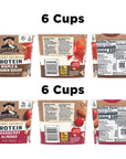 Quaker Instant Oatmeal Express Cups 10g Protein 2 Flavor Variety Pack Pack of 12