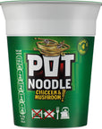 Pot Noodle Chicken and Mushroom 90 g (Pack of 12)