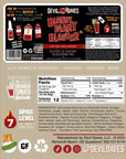 Devil Daves Blaster XL  12 OZ Big Bottle  Liquid Bloody Mary Seasoning  Original Medium heat Works with ANY Tomato Juice Briny Bold Enhancer Concentrated cocktail mix Big Flavor Gluten Free