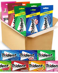 Trident Sugar Free Gum Variety Pack, 21 Packs of 14 Pieces (294 Total Pieces)