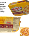 Packaged Meals Variety pack of 4 Velveeta Bowls Bundle with Snack Fun Shopping Pad 4 Protein Packed MRE Meals Ready to Eat Microwaveable Prepared Meals