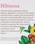 Alvita Organic Hibiscus Tea Herbal Organic Hibiscus Flowers for Healthy Blood Pressure Hibiscus Tea Bags for Cardiovascular Function Antioxidant Support Circulation 3 Pack  16 Tea Bags Per Box