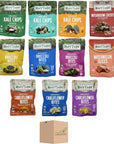 Rhythm Superfoods Variety 11 Pack- Rhythm Snacks Kale Chips, Rhythm Broccoli Bites Vegetable Chips, Mushroom Chips, Rhythm Cauliflower Bites, Vegetable Snacks. Christmas Stocking Stuffer Candy