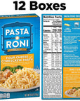 Pasta Roni, Four Cheese Corkscrew Pasta, 6oz Boxes (12 Pack)