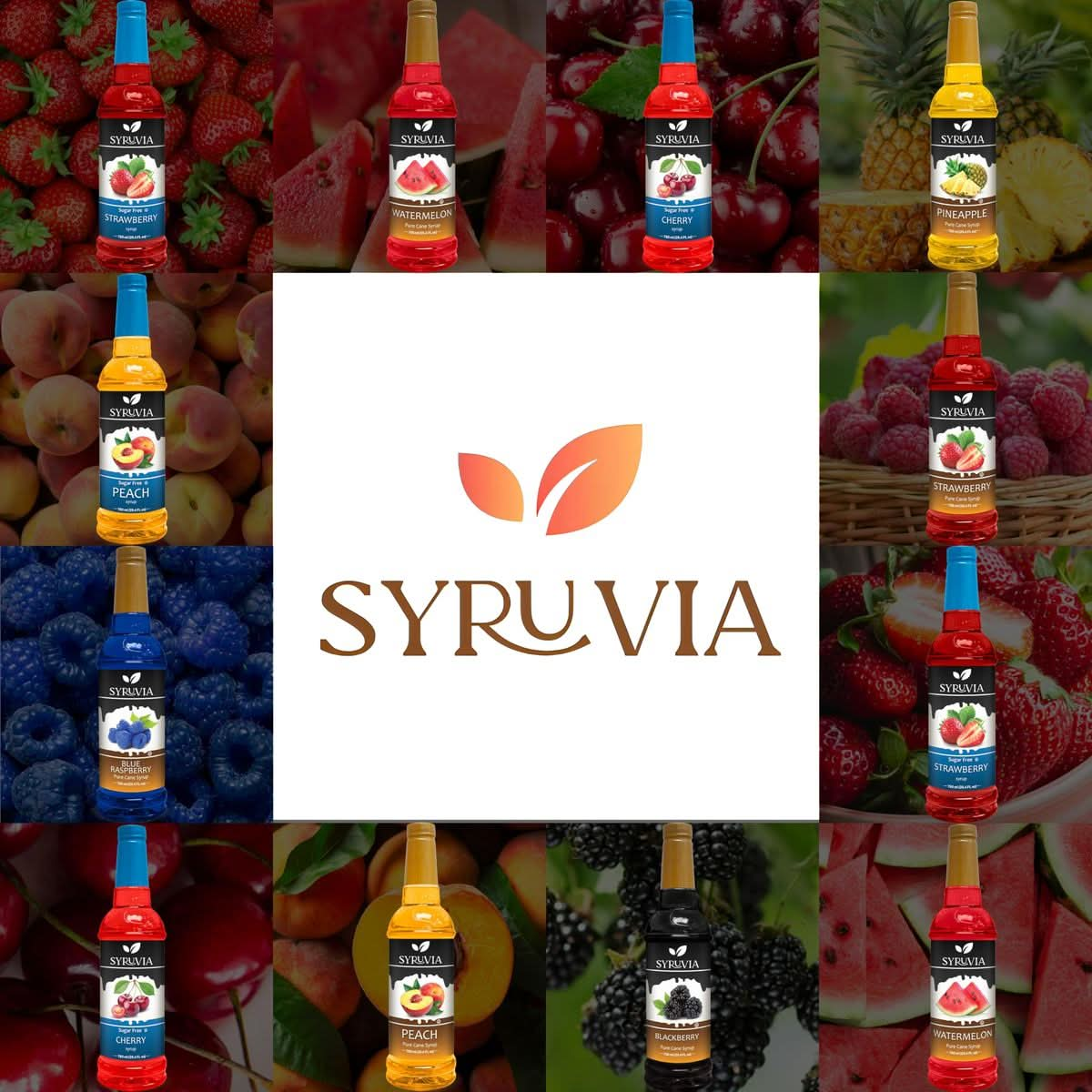 Syruvia Sugar Free Blue Curacao Syrup With Syrup Pump Dispenser  Blue Curacao Syrup Flavor 254 fl oz  Perfect for Cocktails ice Tea Desserts Italian Sodas Ice and More Kosher and GlutenFree