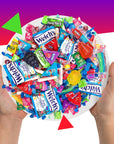 Assorted Candy Party Mix 10 Pound Box Over 450 Pieces Smarties Warheads Welchs Jawbreakers Fruit Chews Squeezable Fruit Jellies