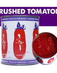 SMT San Merican Crushed Canned Tomatoes  28 Ounce Pack of 6  USA Grown