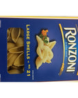 Ronzoni Large Shells Non GMO 16 Oz Pack Of 3