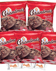 Grandmas Cookies CHOCOLATE BROWNIE 5 pack 10 Cookies Total WBundle Bonanza Candy