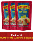 Naturas Cheese Pasta Sauce 71oz Pouch Pack of 3