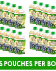 Happy Tot Organics Super Bellies Stage 4, Organics Bananas, Spinach & Blueberries, 4 Ounce Pouch, 16 Count