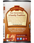 Keystone Meats All Natural Canned Beef Ground 14 Ounce