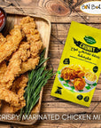 Bab El Sham Chunky Crispy Chicken Coat Mix Seasoning Baharat Herb 2 Pack 200g