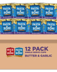 Quaker Roni Cups Mix Butter  Garlic Pasta 215 Oz Pack of 12