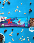 CLIF Kid Zbar  Chocolate Chip  Soft Baked Whole Grain Snack Bars  USDA Organic  NonGMO  PlantBased  127 oz 18 Pack