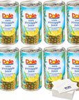 Dole Pineapple Juice 8Pack 48 Total Ounces with Bay Area Marketplace Napkins