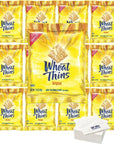 Wheat Thins Original Wheat Crackers 175oz Bags Pack of 10 with Bay Area Marketplace Napkins