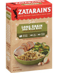 Zatarains Long Grain and Wild Rice 7 oz Pack of 8