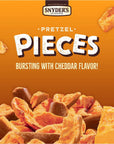 Snyders of Hanover Pretzel Pieces Cheddar Cheese 1125 Oz