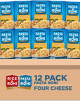 Pasta Roni, Four Cheese Corkscrew Pasta, 6oz Boxes (12 Pack)