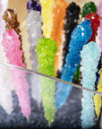 Extra Large Rock Candy Sticks - Candy Buffet - 36 Espeez Assorted Sticks - For Birthdays, Weddings, Receptions, Bridal and Baby Showers