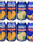 Jumex Tropical Nectar Variety Pack 113oz Cans Pack of 8