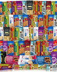 Snacks Variety Pack for Adults 72 Count Bars  Nuts Variety Assorted Packaged Granola Bars Breakfast Bars Nuts and Trail Mix Individual Packs  Great for Home Lunches Work Office Meetings