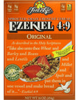 Food For Life Ezekiel 4:9 Organic Sprouted Whole Grain Cereal, Original, 16-Ounce Boxes (Pack of 6)