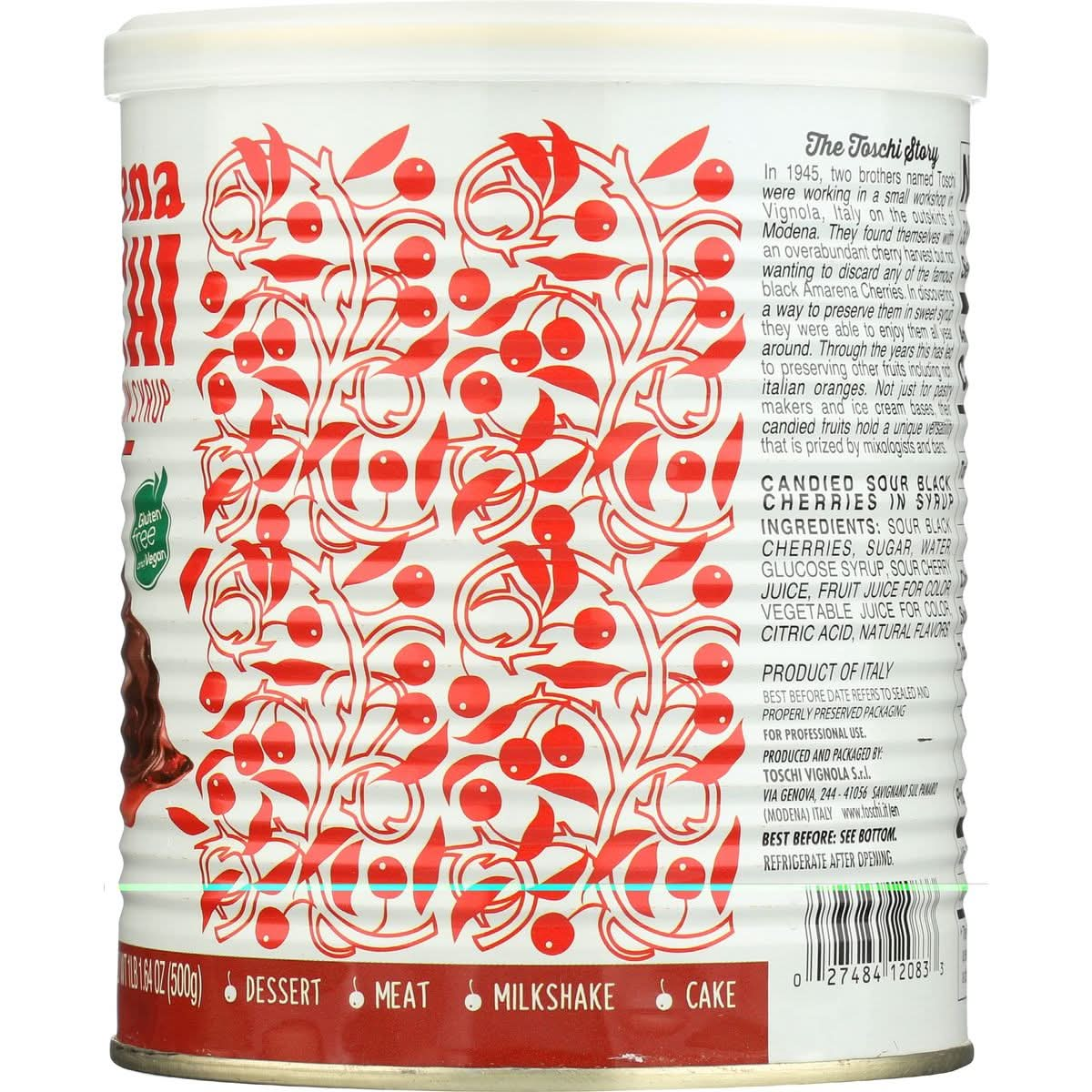 TOSCHI Amarena Cherries 16 OZ