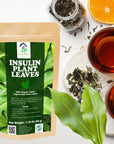 Dried Insulin Plant Leaves 176 oz 50g Natural Costus Igneus Organic Herbal Tea For Sugarfree and Controls Sugar with 50 Cups  Lanka Flavors Feel Different